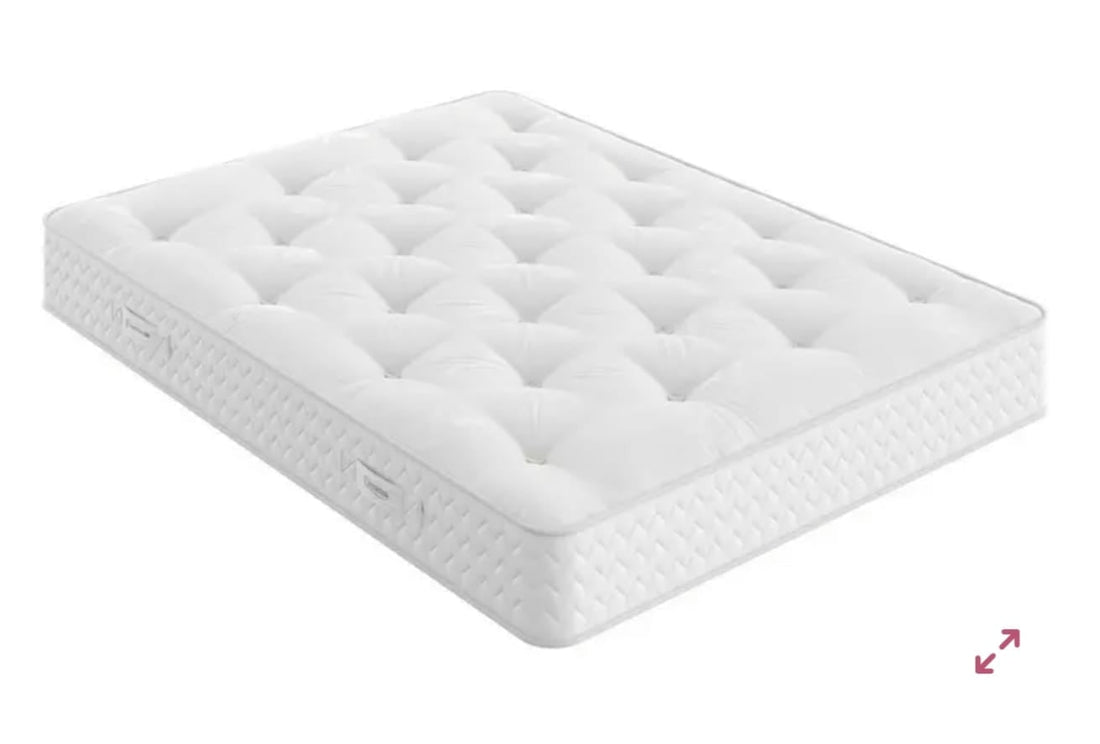 Best mattress for back pain UK with plush pillow top and supportive sleep surface